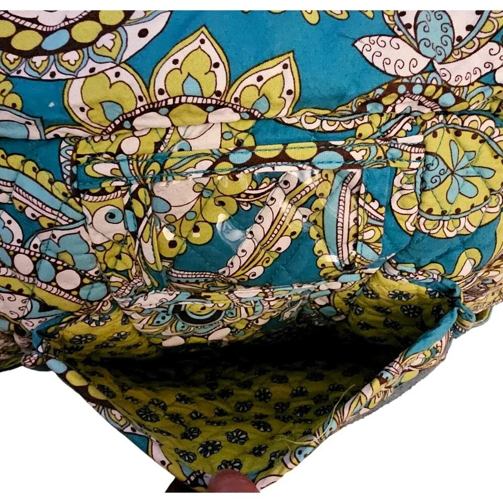 Vera Bradley Paisley Print Backpack With Multiple Compartments & Adjustable Stra